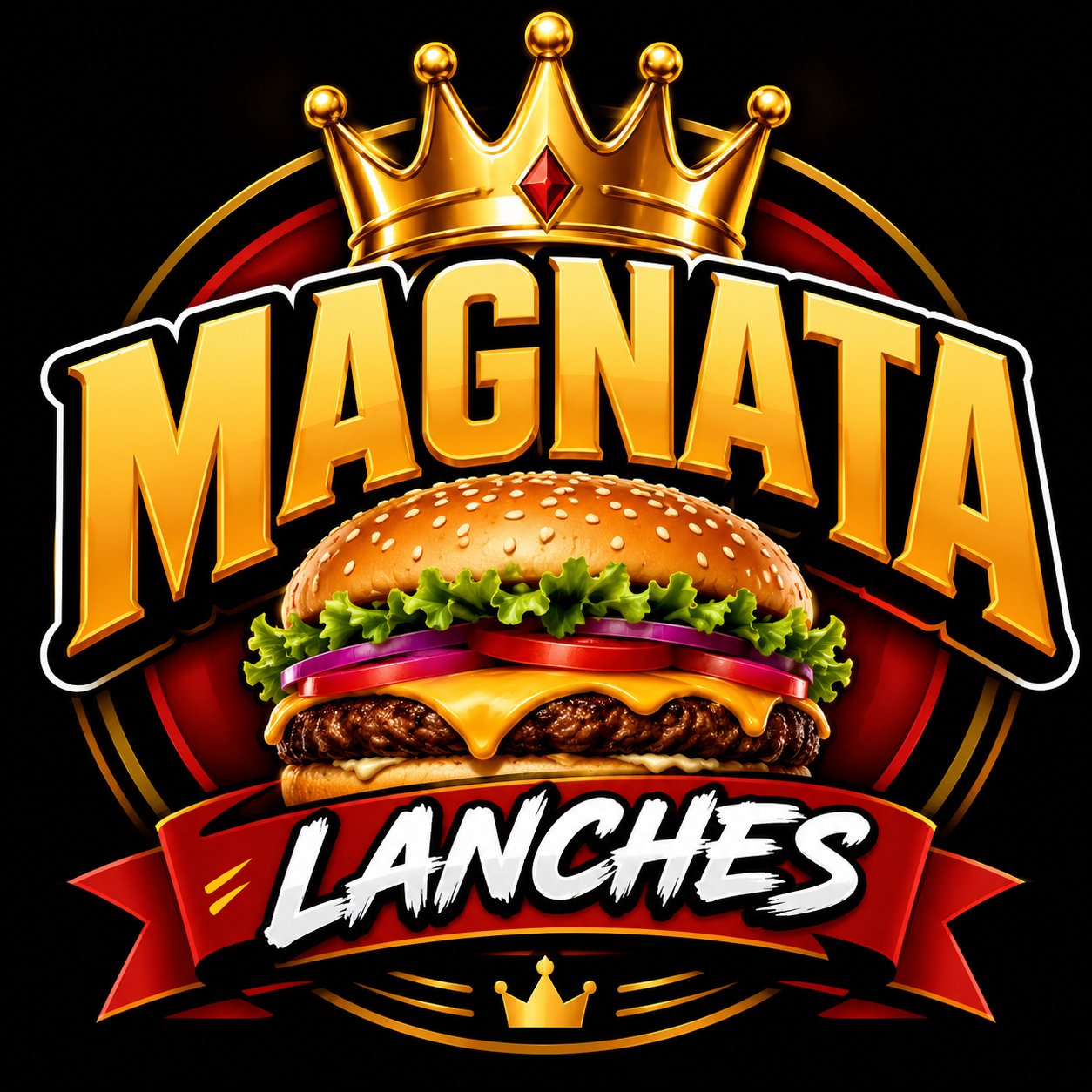 Logo magnata lanches